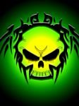 pic for green skull